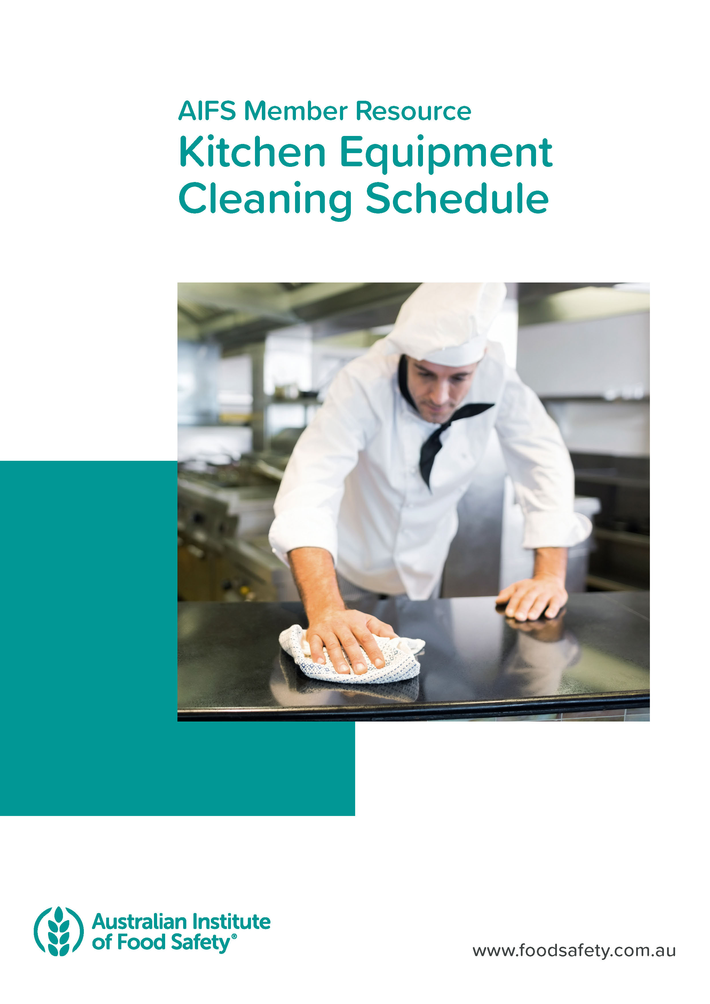 Kitchen Equipment Cleaning Schedule