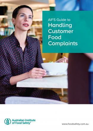 AIFS Guide to Handling Customer Food Complaints