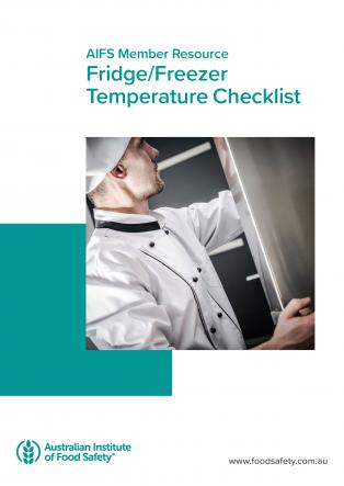 AIFS Fridge / Freezer Temperature Checklist