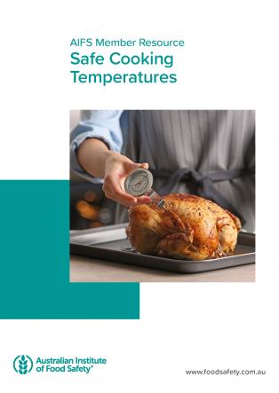 AIFS Safe Cooking Temperatures Fact Sheet