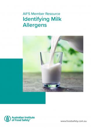 AIFS Identifying Milk Allergens Fact Sheet