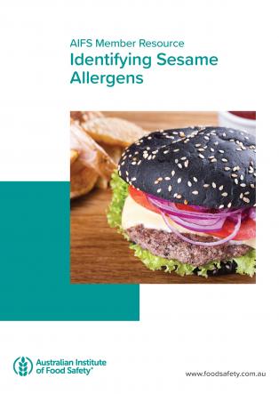 AIFS Identifying Sesame Allergens Fact Sheet