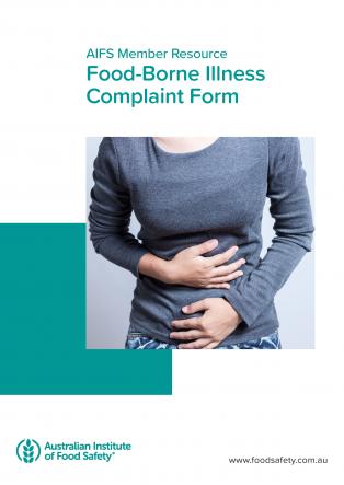 AIFS Food-Borne Illness Complaint Form