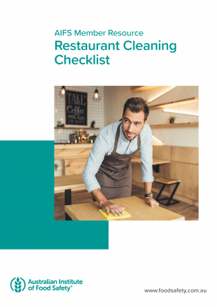 Restaurant Cleaning Checklist