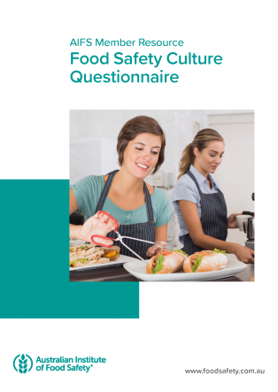 Food Safety Culture Questionnaire